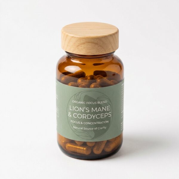 Complexe Focus – Gélules Lion’s Mane & Cordyceps
